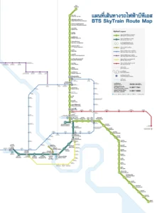 BTS MRT routes